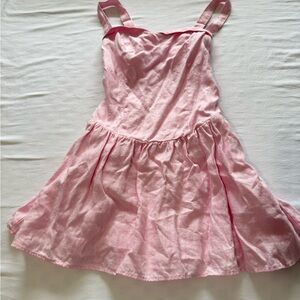 Abercrombie & Fitch Light Pink Casual Dress